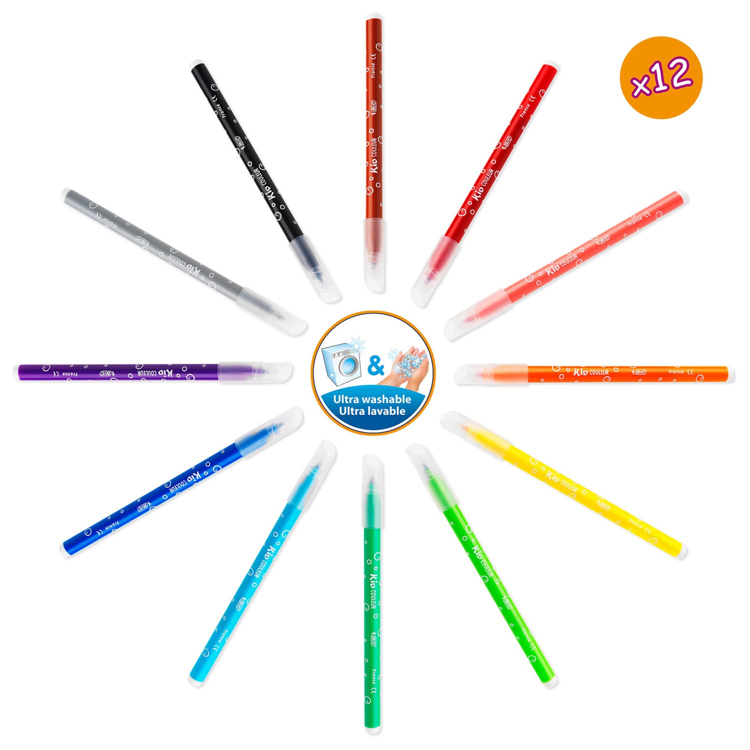 Bic kids kleurkoffer met stickers