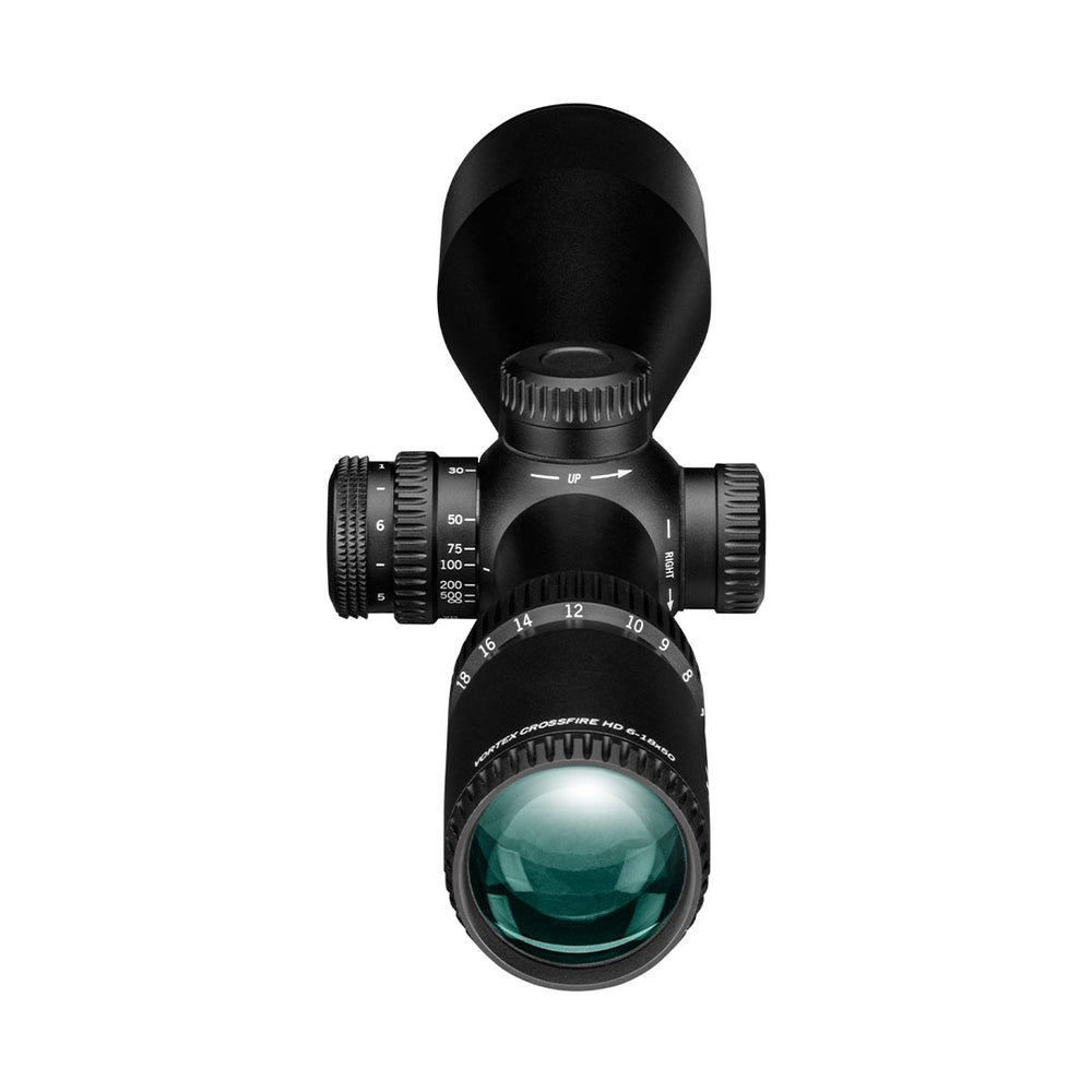 Vortex crossfire hd 6-18x50 richtkijker, verlicht dead-hold 2a bdc dradenkruis (moa)