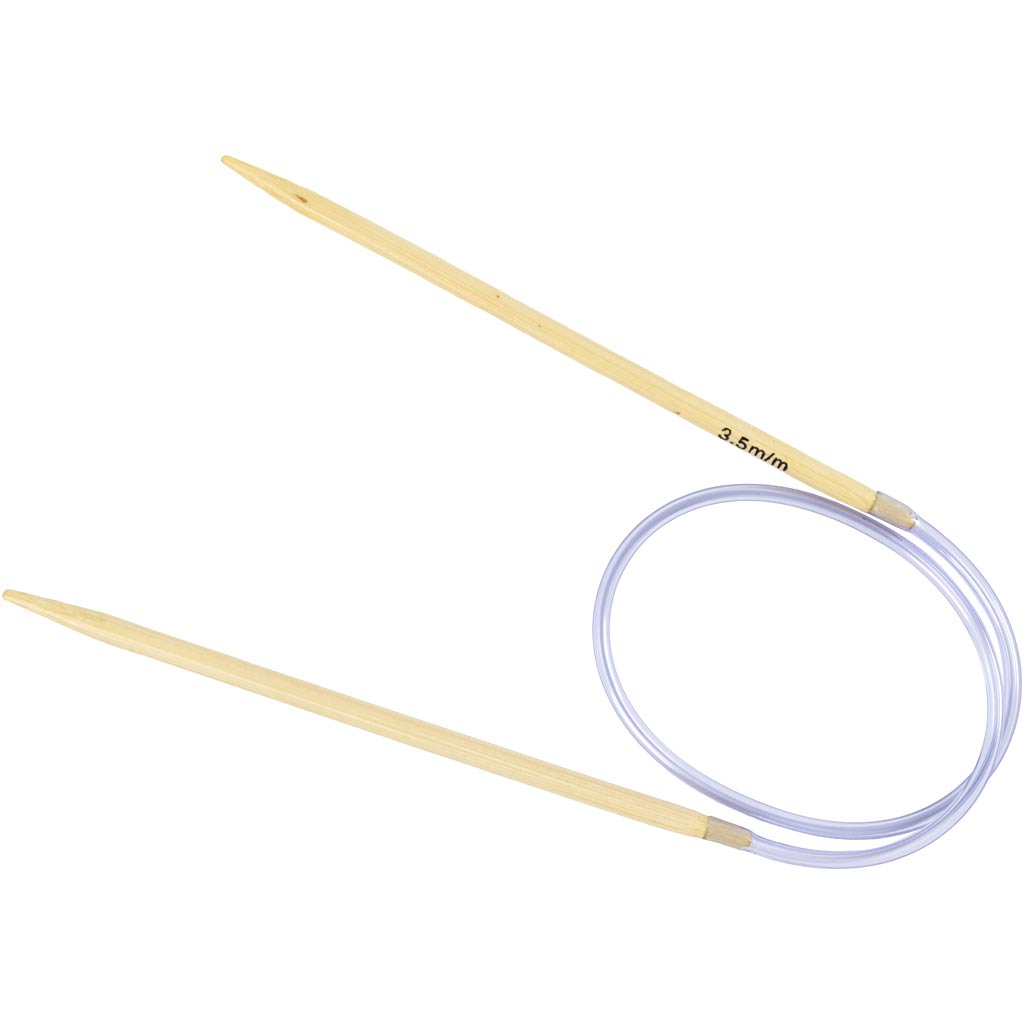 Creatief gezelschap rond breinaalden 3,5 mm, 40cm