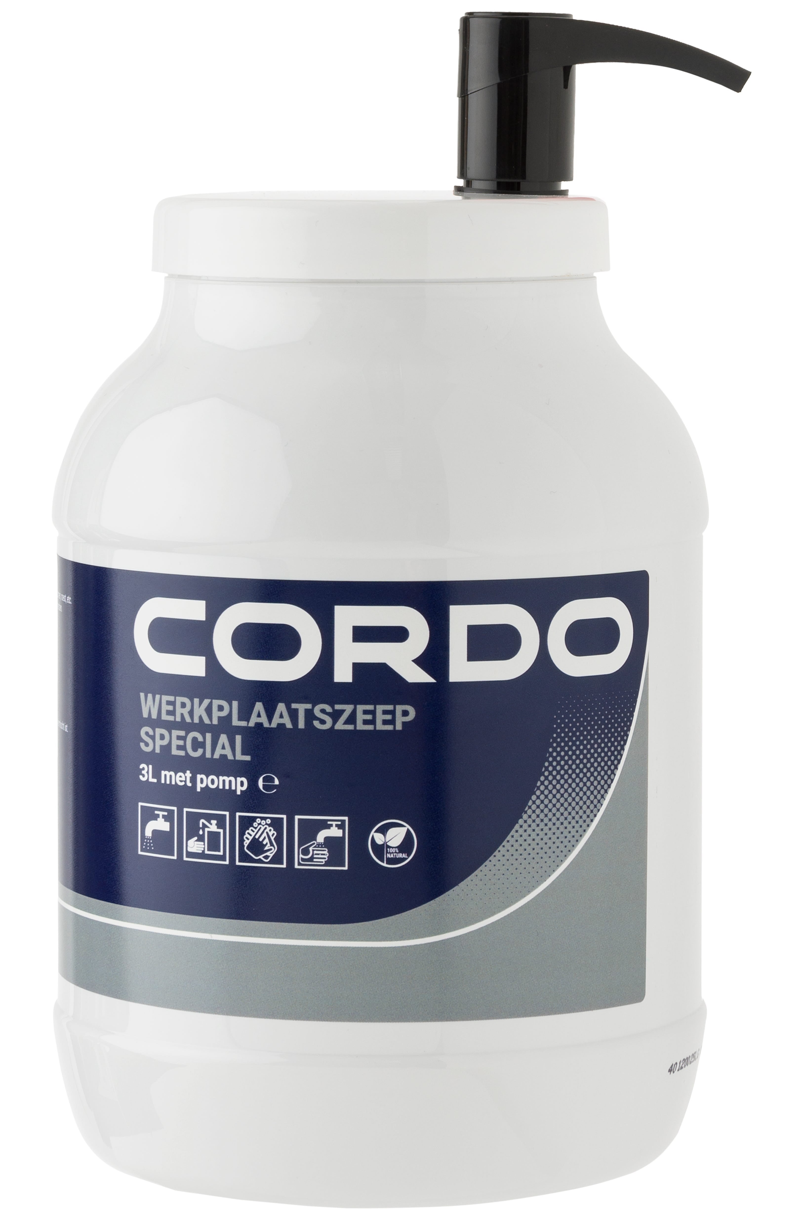 Cordo werkplaatszeep special 3 liter met pomp