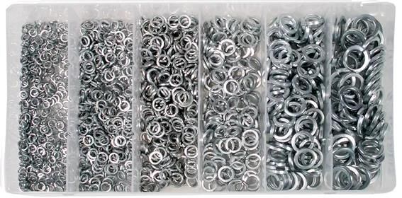Sw stahl federringsortiment s8053 sort. spring washers sw steel