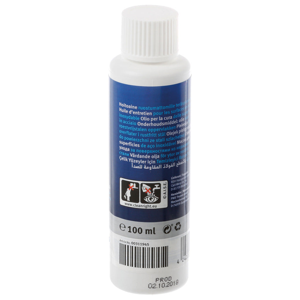 Bosch siemens bosch siemens RVS onderhoudsmiddel 100ml