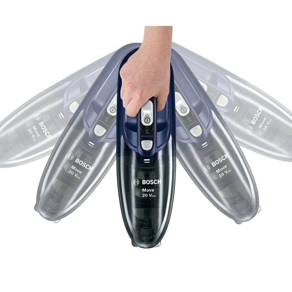 Bosch bhn20l move accu handstofzuiger blauw zwart