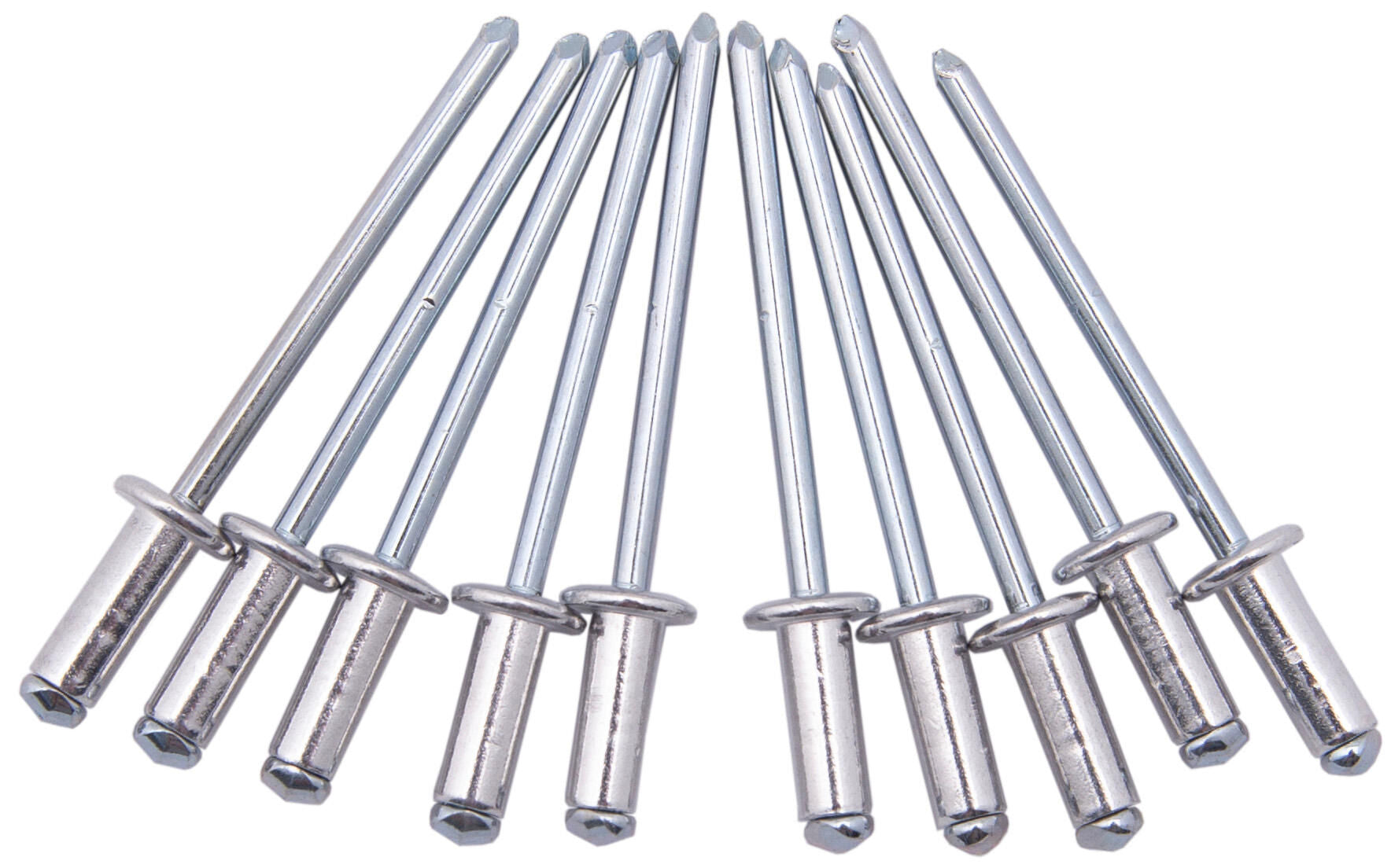 Dresselhaus blindklinknagel blind rivets 4.0 x 10.0mm aluminum steel, flat head