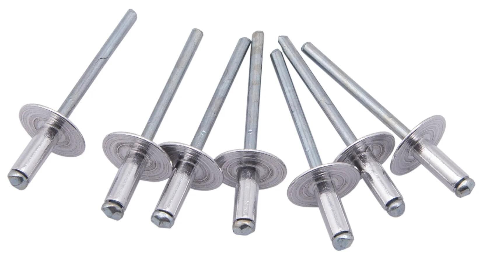Dresselhaus blindklinknagel blind rivets 4.8 x 12.0mm aluminum steel, flat head