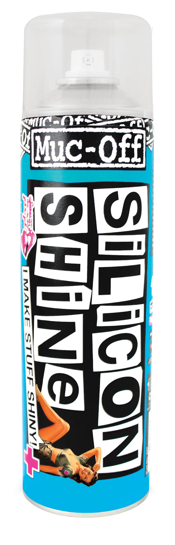Muc-off silicone shine spray - - fiets - spray - bescherm