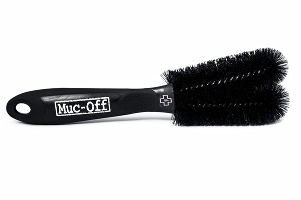 Muc-off two-prong brush spaken borstel