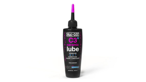 Muc-off wet lube c3* kettingolie ceramic 120ml