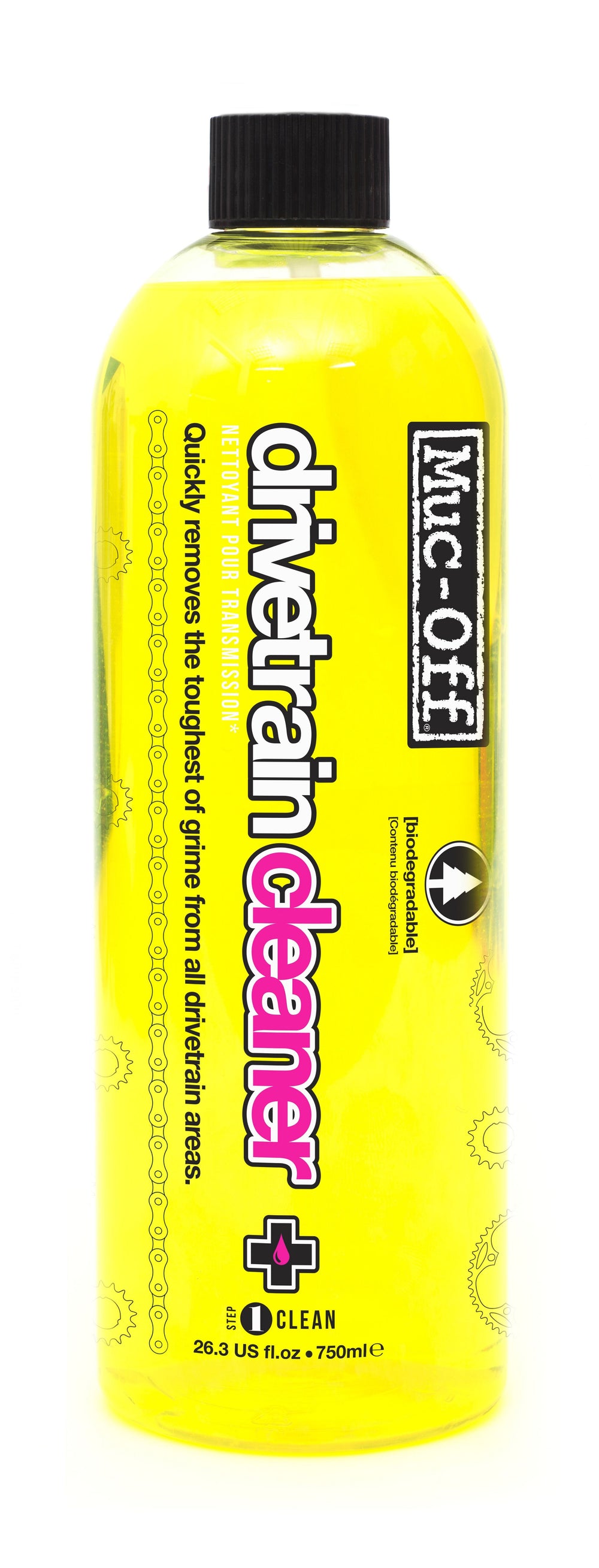 Muc-off drivetrain cleaner kettingreiniger 750 ml