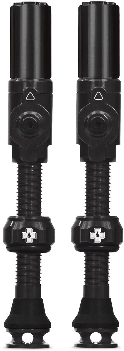 Muc-off tubeless ventiel big bore hybrid large black auto schrã¤der ventiel 45mm
