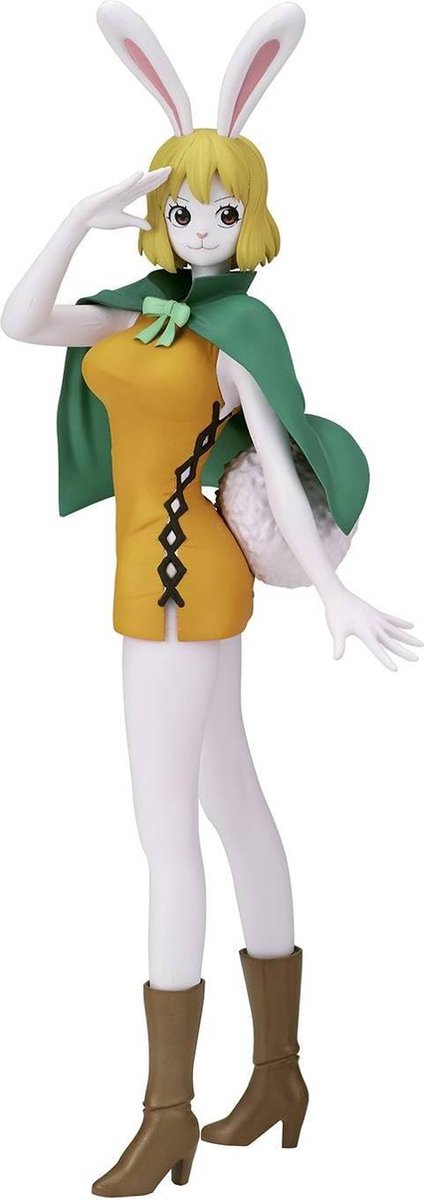 Banpresto one piece film red glitter glamours pvc statue carrot ver. a 22 cm beeld