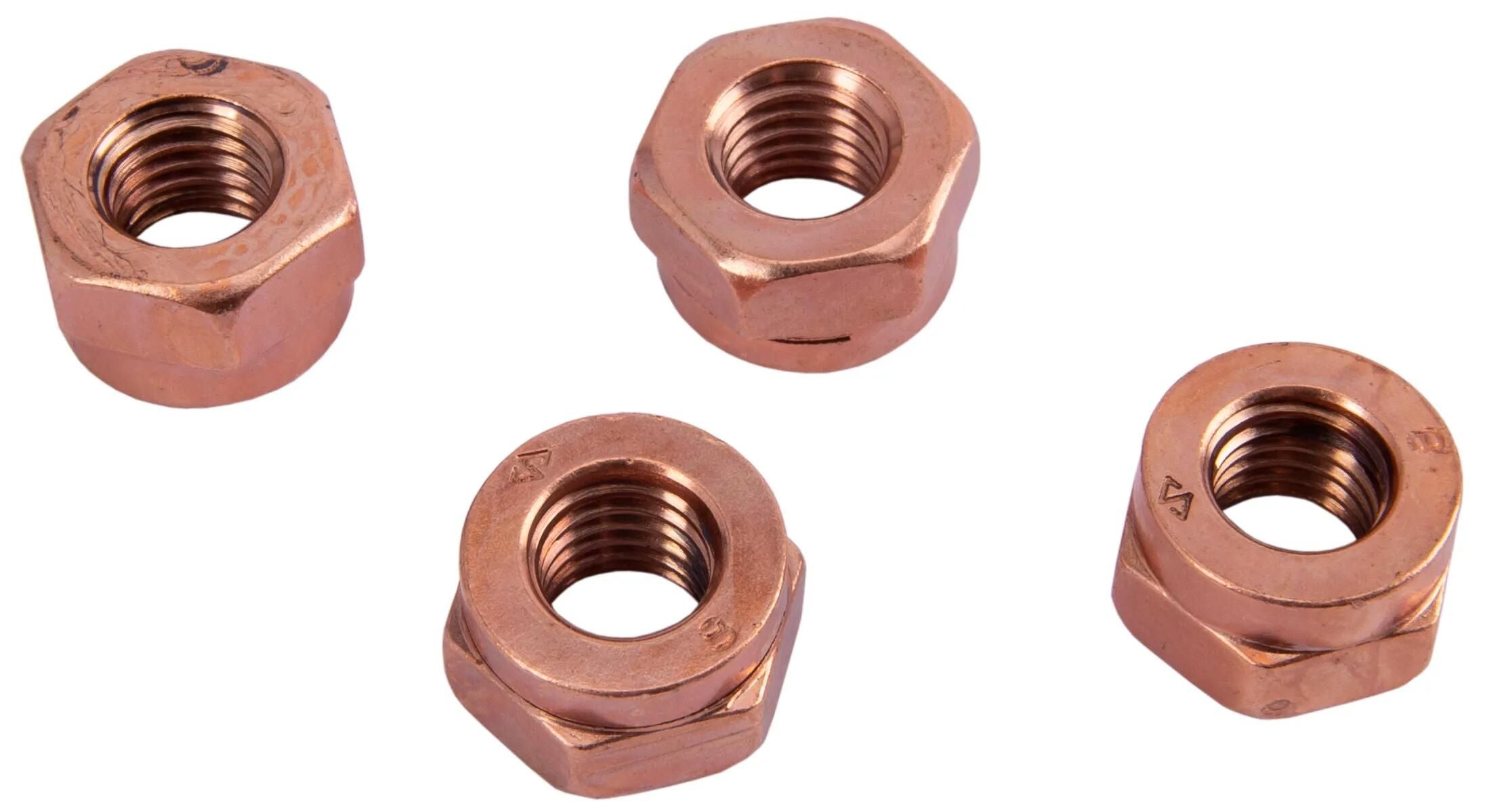 Dresselhaus schlitzmutter thermag slotted nuts 6-point m10x17 4 pcs.