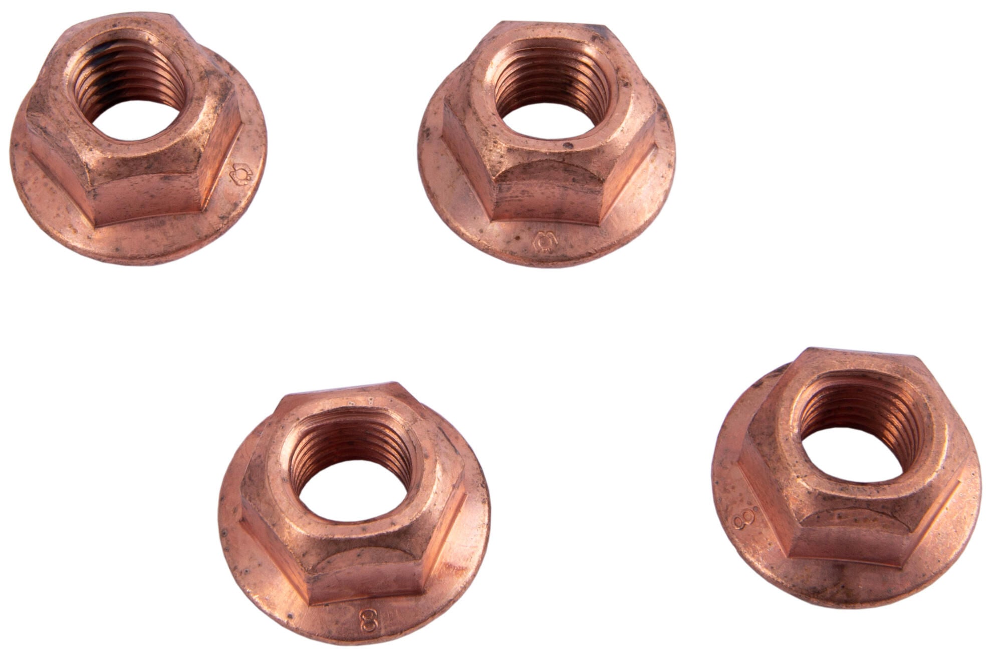 Dresselhaus uitlaat moer copper nuts with collar din6927 m10x15