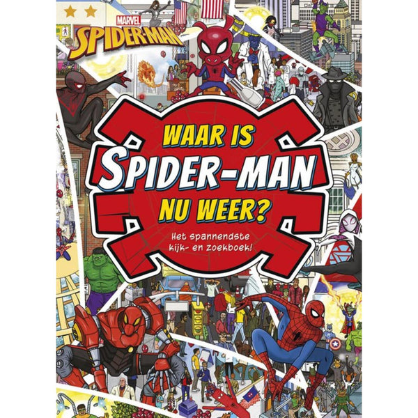 Deltas marvel waar is spider-man nu weer? kijk- en zoekboek