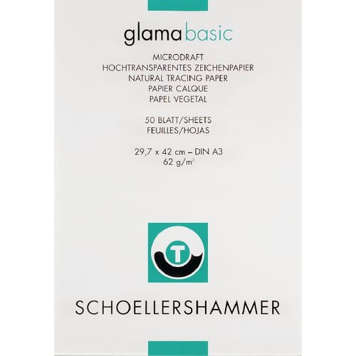 Transparant papier schoellershammer a3 62 g m² 50 vel
