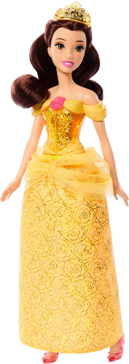 Mattel disney princess - prinsessen pop - belle uit belle en het beest