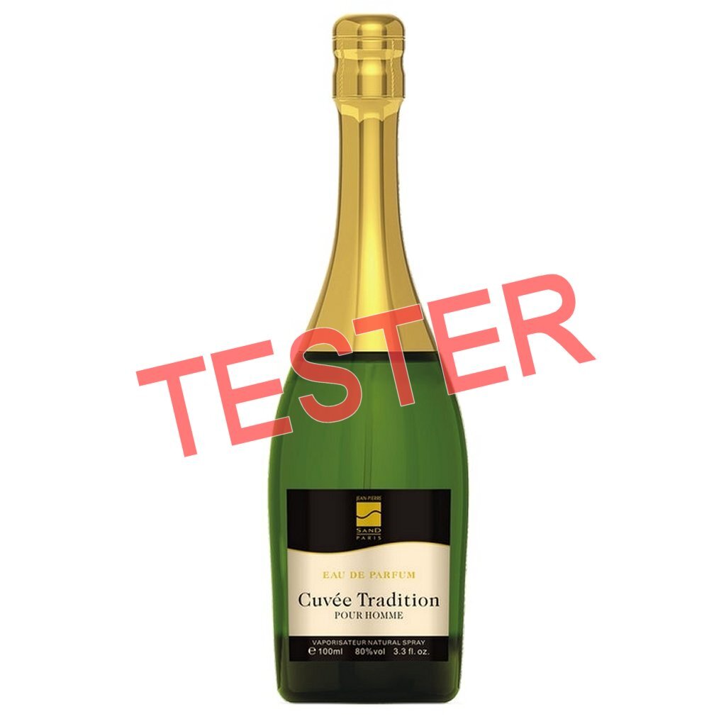 Jean-pierre zandtester eau de parfum cuvée traditie voor mannen 100 ml tester