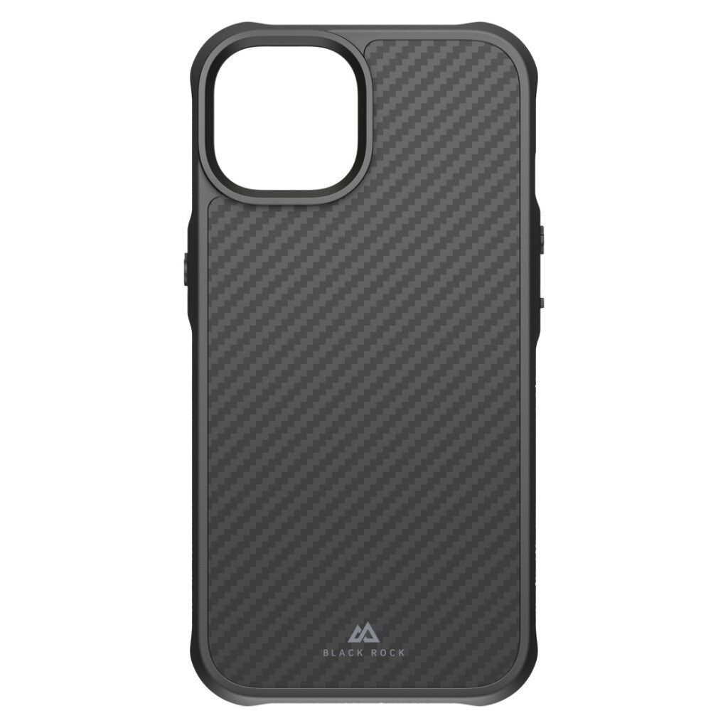 Black Rock Black Robuuste Carbon Cover Voor IPhone 14 Zwart