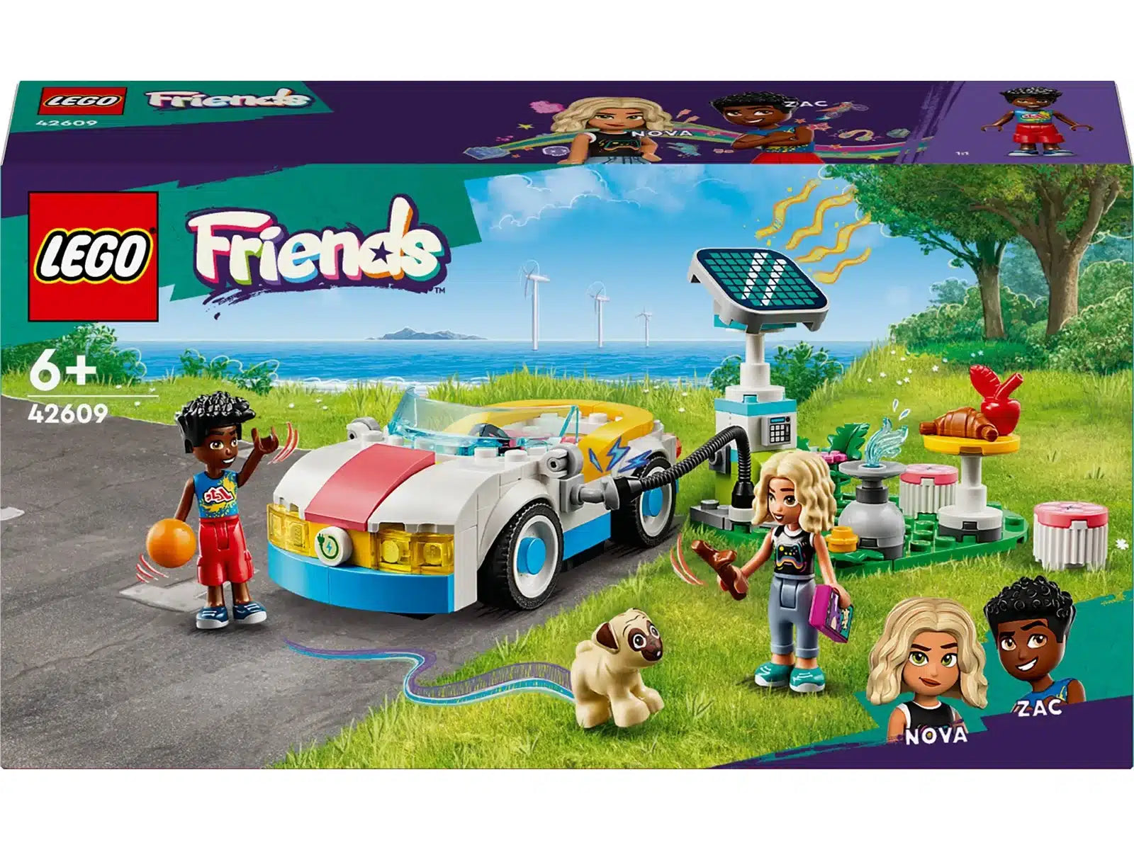 Lego LEGO Friends 42609 Elektrische Auto en Oplaadpunt