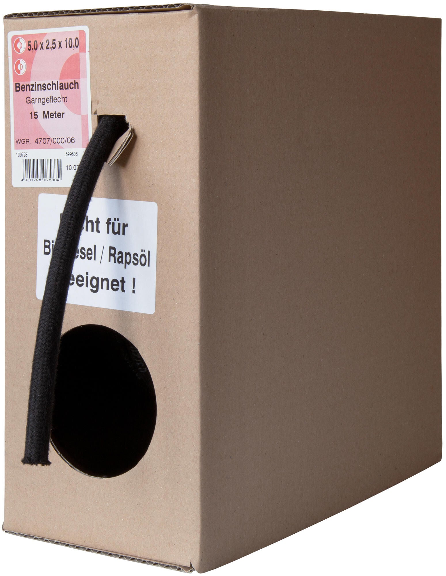 Dresselhaus brandstofslang 4707 fuel hose 3,0x7,0 dresselh. 4707 20m