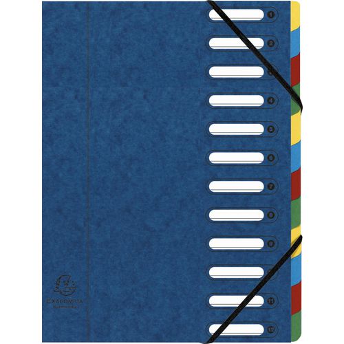 Groeimap exacompta exaclair harmonik a4 blauw