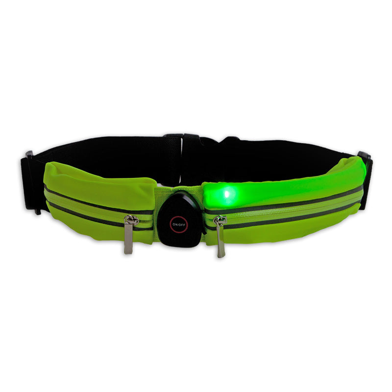 Lynx reflecterende led heuptas hardloopriem (dubbel) usb