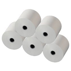 Kassarol viking 5,7 (b) x 4000 (l) x 1,2 cm 58 g m² glad wit 5 rollen