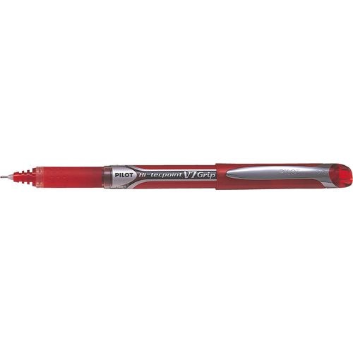 Rollerball pilot grip v7 0,4 mm rood