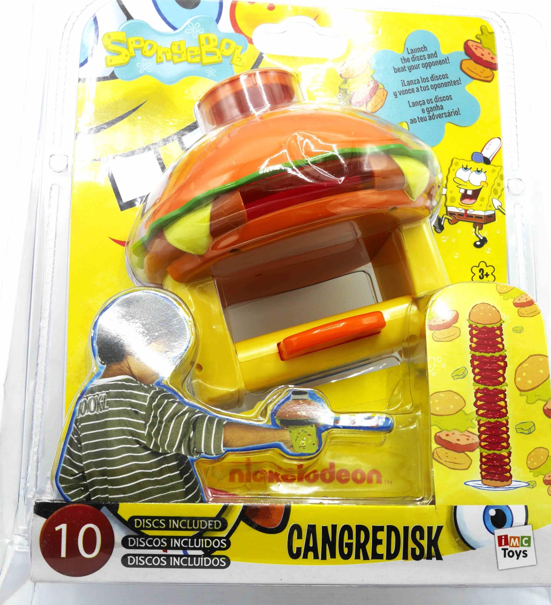Spongebob Squarepants hamburger-schijfschieter