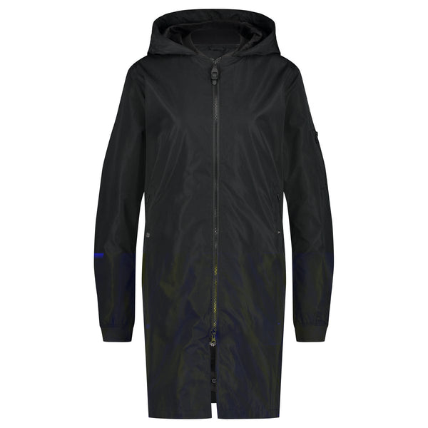 Puch lang bomber regenjas dames zwart