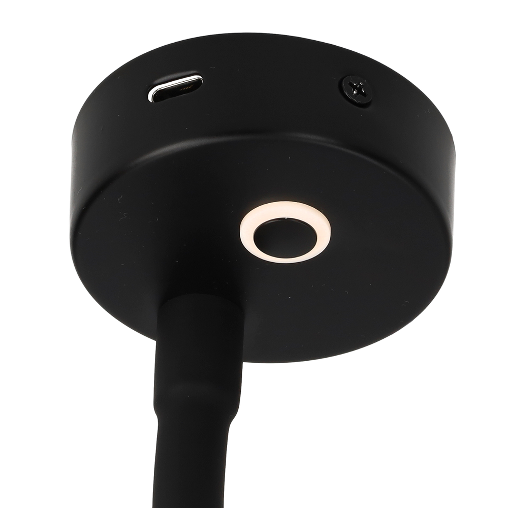 Felino flex opbouwspot met usb-c en touch dim schakelaar