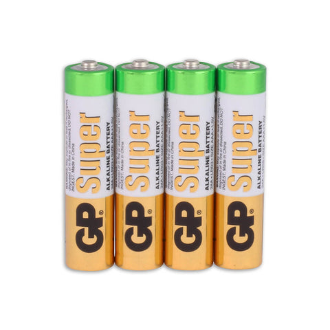 Super alkaline AAA-batterijen 4PK