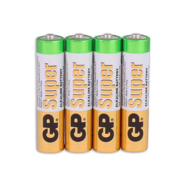 Super alkaline AAA-batterijen 4PK