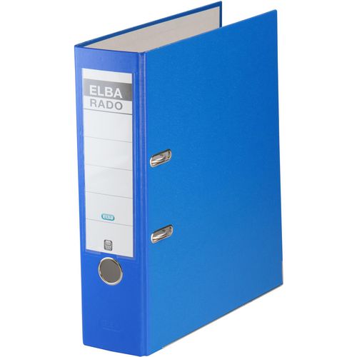 Ordner elba rado brilliant blauw a4 500 vel karton polypropyleen
