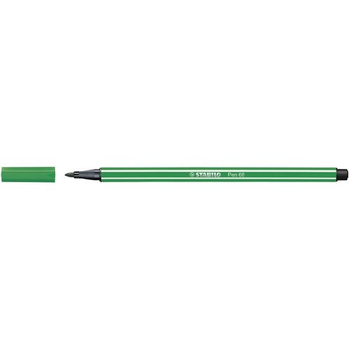 Stabilo viltstift premium pen 68 polypropyleen 1mm groen