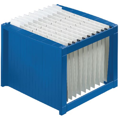 Hangmappenrek helit blauw a4