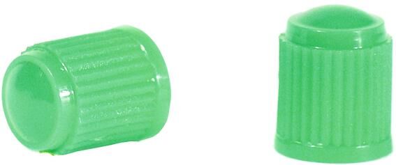Alligator ventielkapje valve cap green 100 pcs.