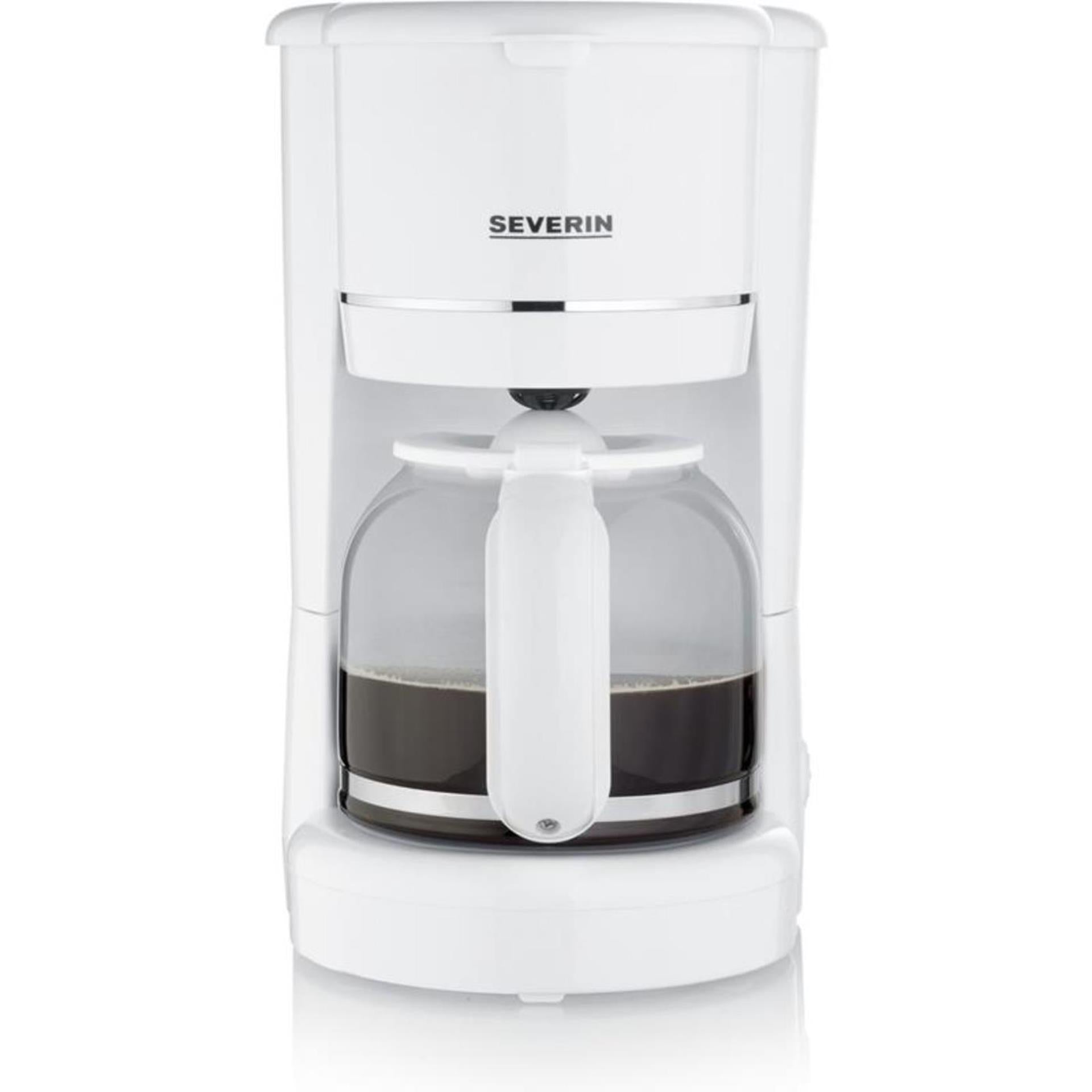 Severin koffiezetapparaat 10-kops wit