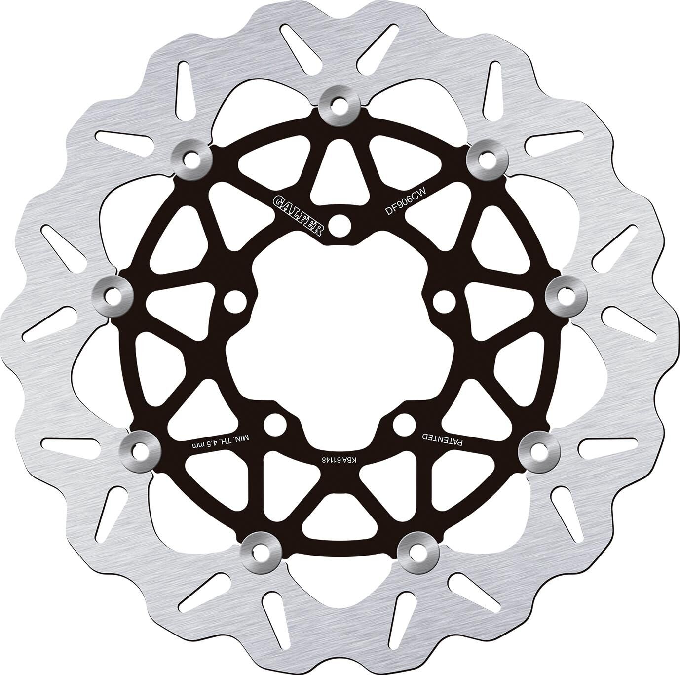 Galfer wave remschijf df906 rotor brake rotors swimming