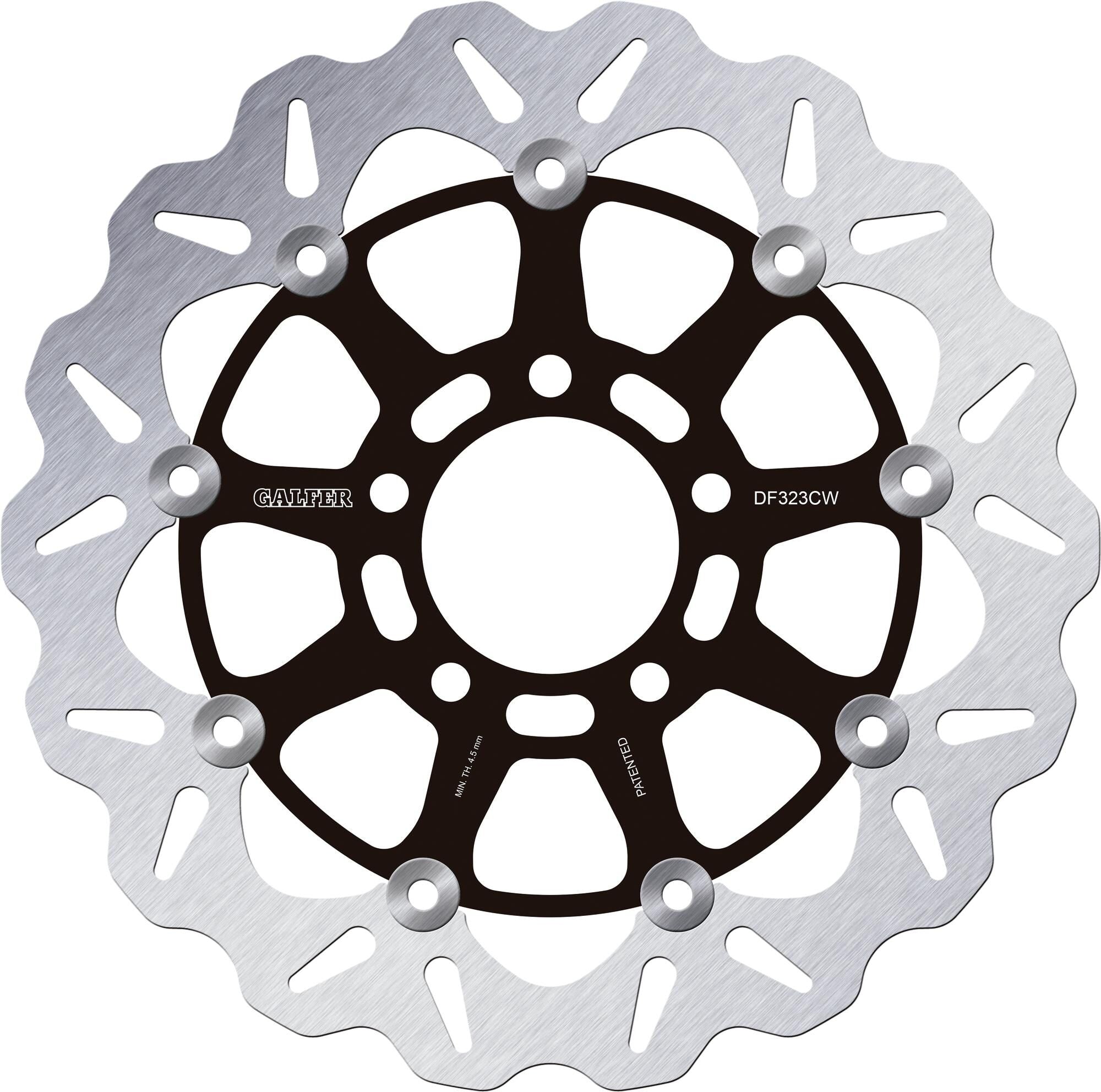 Galfer remschijf df323 rotor df323 type cw floating