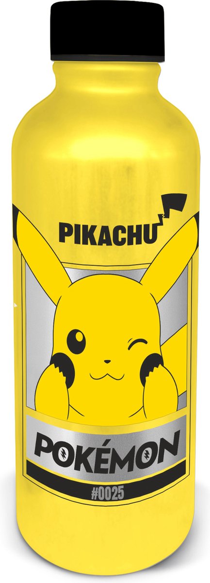 Konix pokémon - aluminium waterfles - lekvrije draaidop - 0,755ml