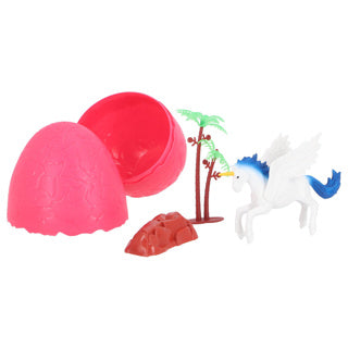 Geweldig coole ei kleurveranderende eenhoorn 6 assorti met accessoires