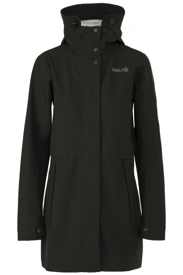 Puch parka regenjas dames zwart