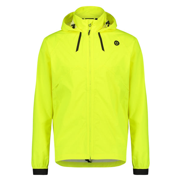 Puch compact regenjas commuter heren hi-vis geel