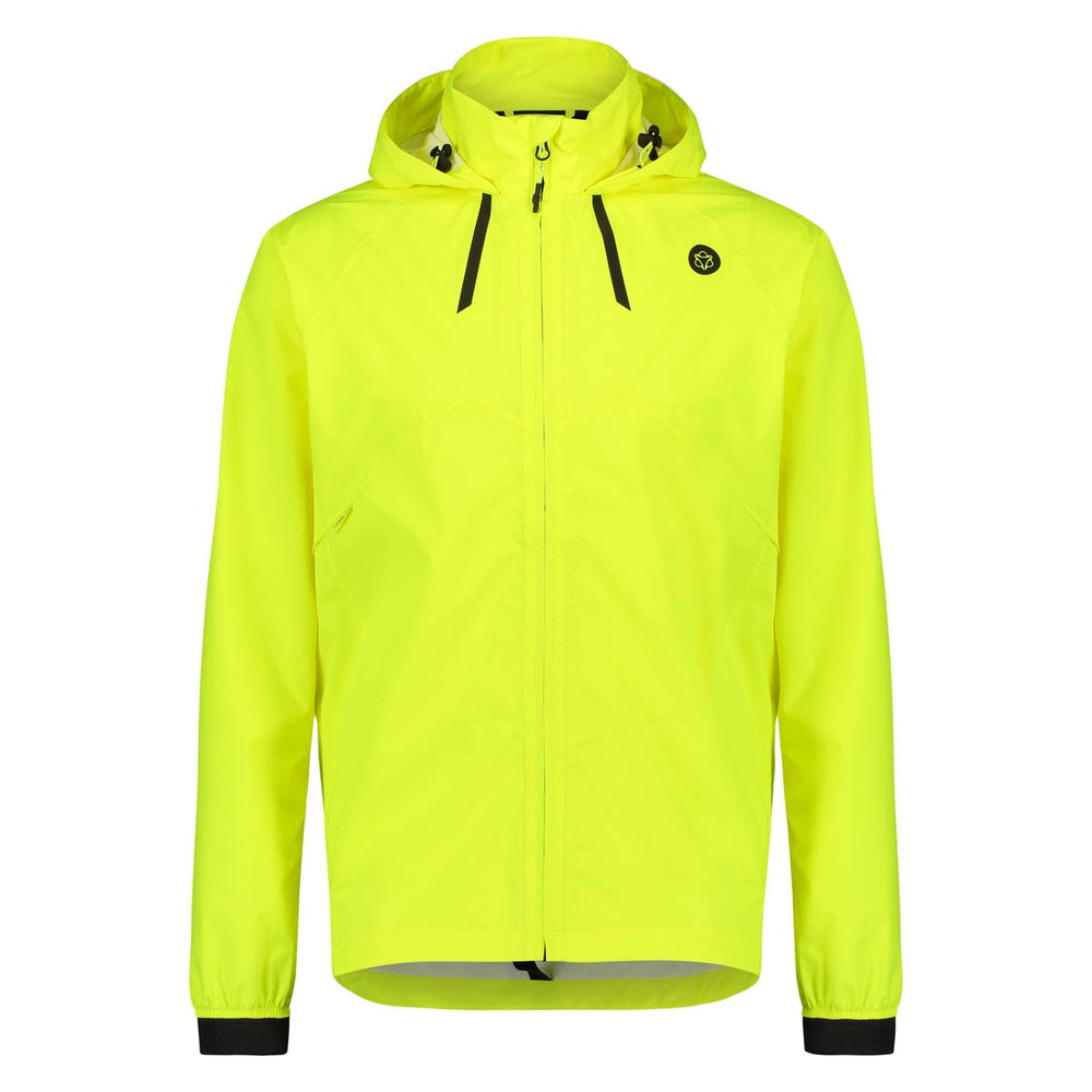 Puch compact regenjas commuter heren hi-vis geel