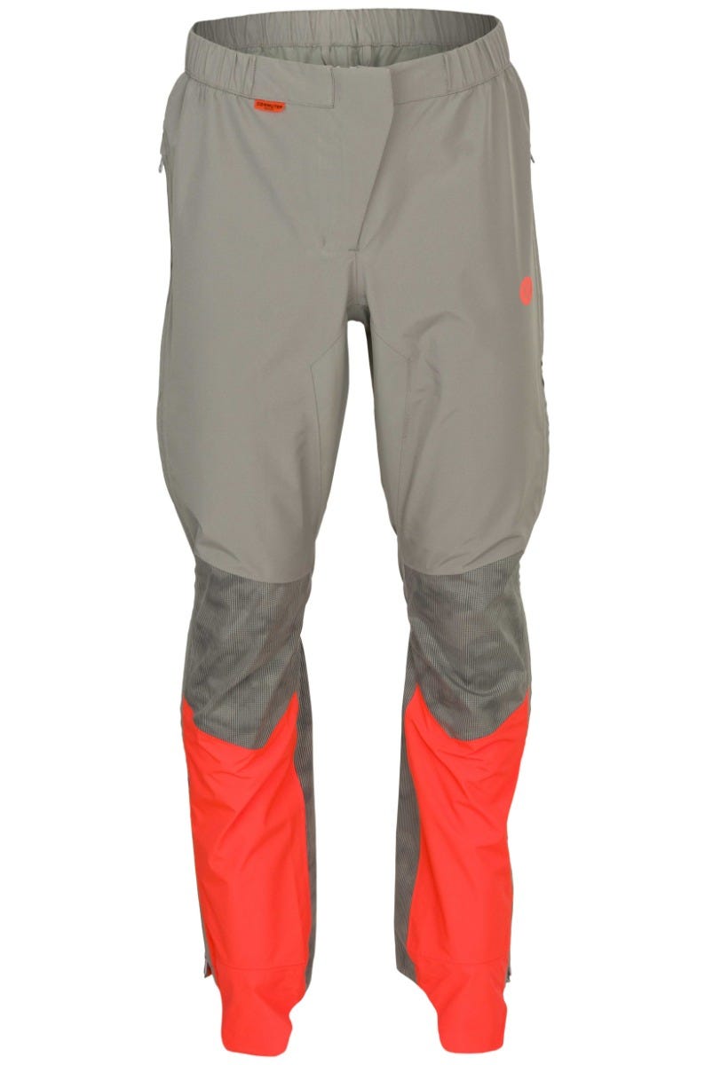 Tech regenbroek commuter heren hi-vis reflectie hi vis red