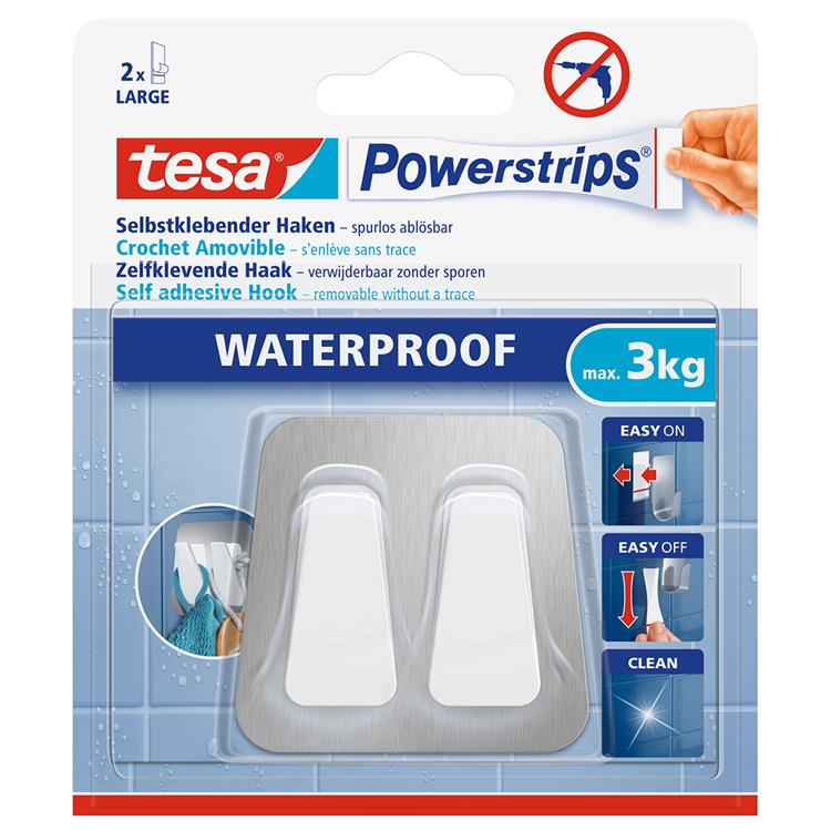 Tesa 1062985 - ps wp l duo metaal-plastic | 6 stuks