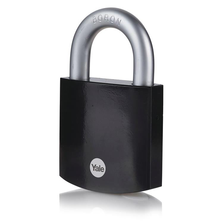 Yale 1065093 - hangslot 63mm gehard zwart max | 6 stuks