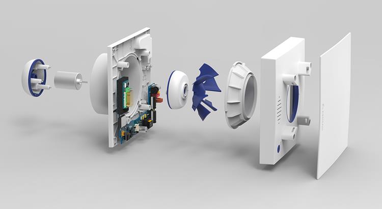 Renson 1064752 - waves voc-, rh- en co² vraagsturing | 1 stuks