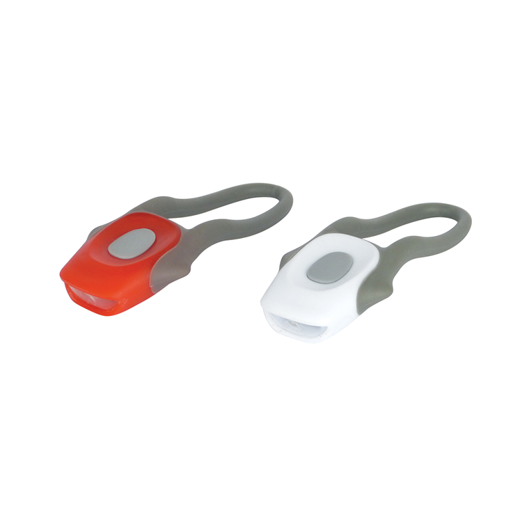 Dresco 2.0 dresco fietsverlichtingsset - frog lights - led - grijs